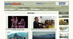 Desktop Screenshot of guiacultural.com